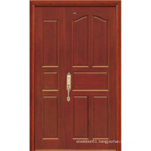 Solid Wood Door (brown colour)